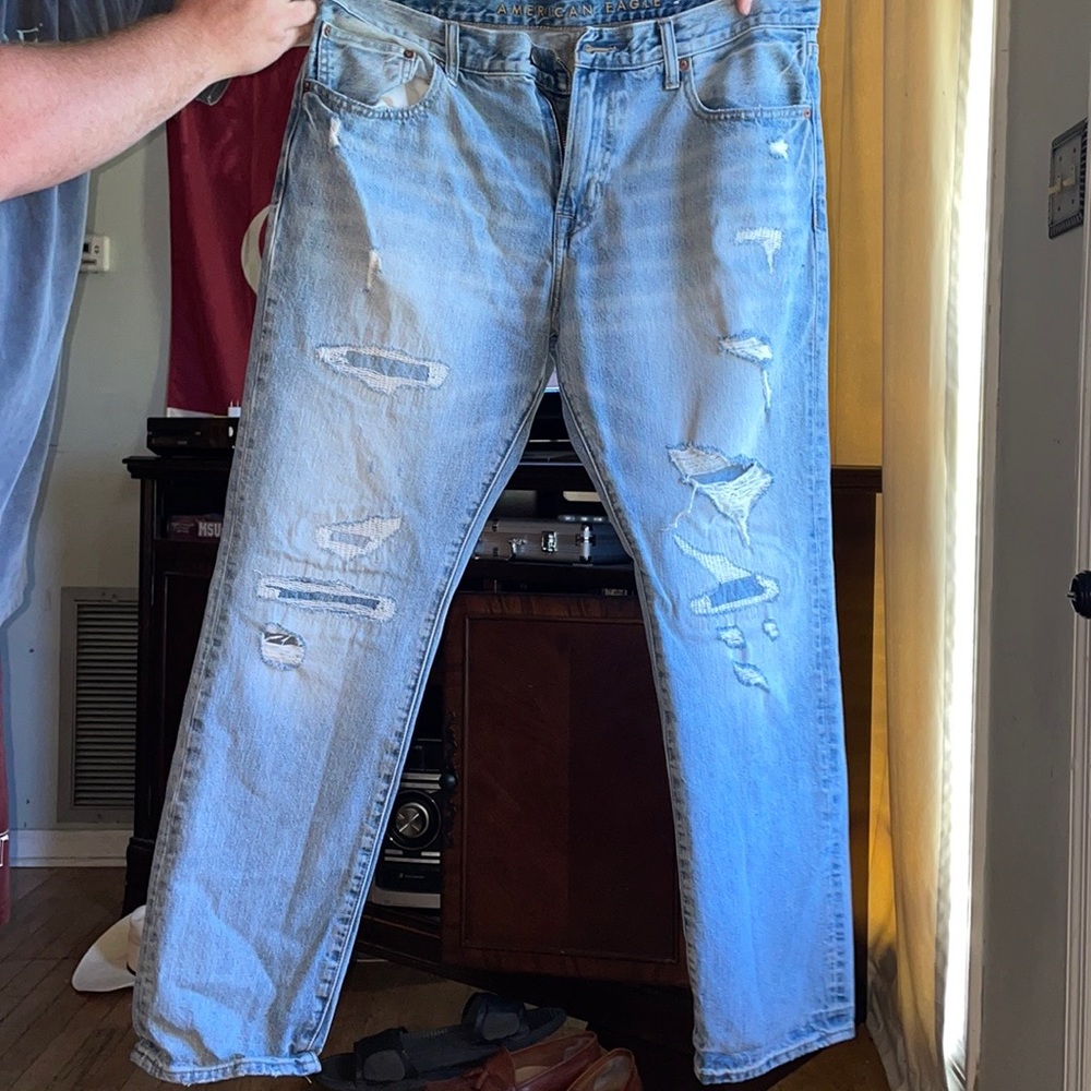 American Eagle Ripped Jeans